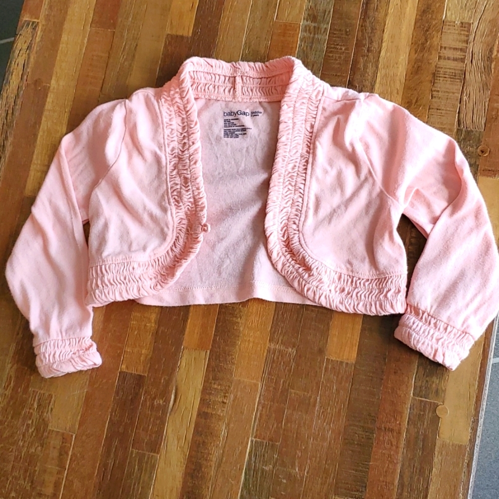 Baby Gap Cardigan Blush. Size 2T.